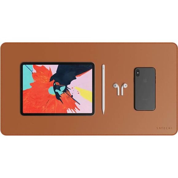 Eco-Leather Deskmate 23" x 12.2" - Desk Blotter & Protector